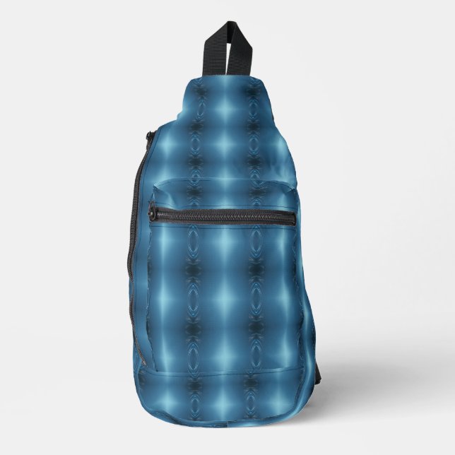 Bandolera Blue Swirl (Anverso)