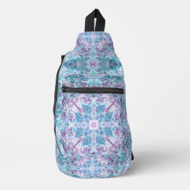 Bandolera Blurple Swirls