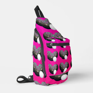 Bandolera Bolas De Césped Rosado Y Jack,