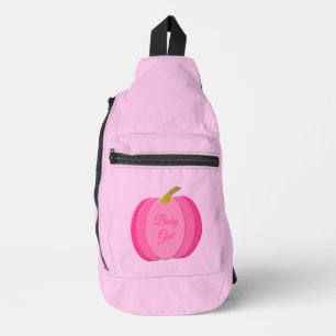 Bandolera Bonito Bebé Rosa Bebé Calabaza Personalizado