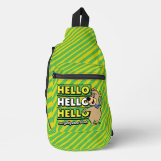 Bandolera Boo-Boo Bear Hola Hola Desde Jellystone