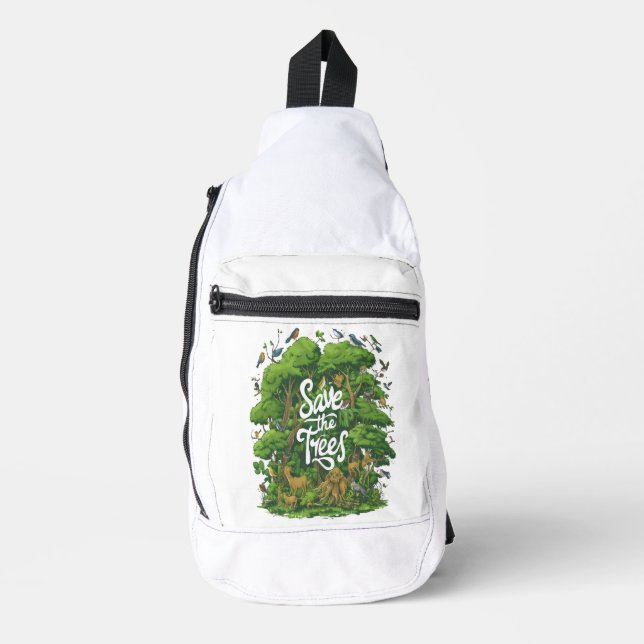 Bandolera Bosque encantado vivo (Anverso)