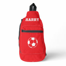 Bota de fútbol personalizada roja