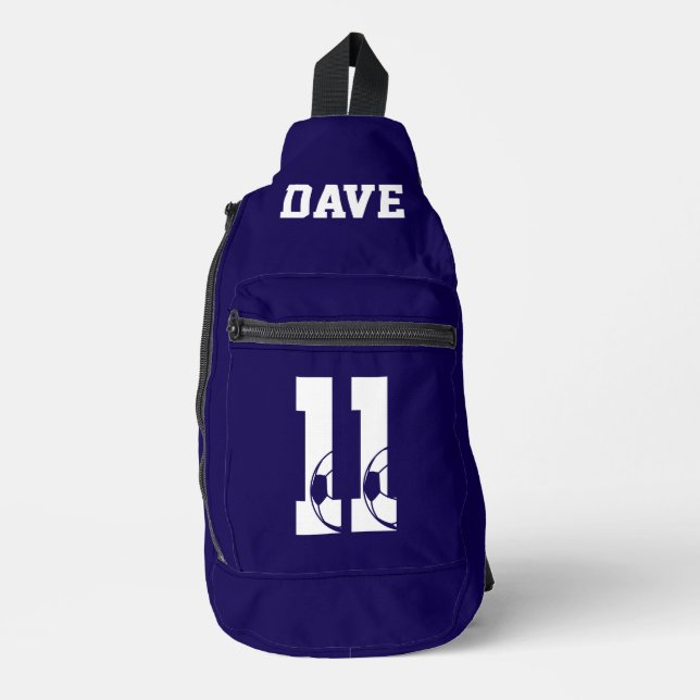 Bandolera Botas de fútbol personalizadas (Anverso)