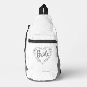 Bandolera BRIDE Gris White