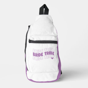 Bandolera Brie Tribe Lavender White