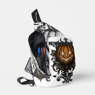 Bandolera Calabaza de Halloween Gótica Linterna de Jack Malv