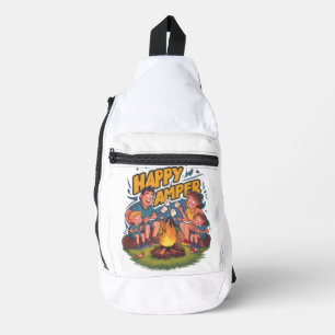 Bandolera Camiseta feliz de Camper Toddler (2)