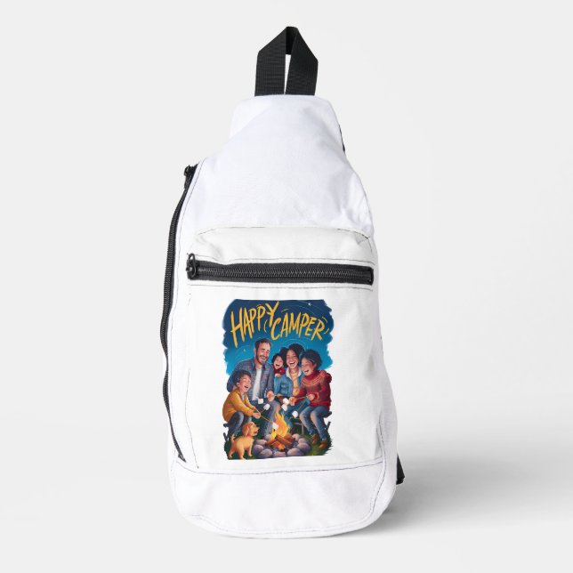 Bandolera Camiseta feliz de Camper Toddler (3) (Anverso)