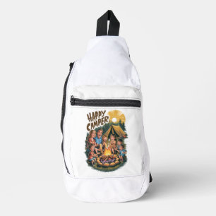 Bandolera Camiseta feliz de Camper Toddler (6)