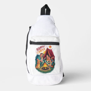 Bandolera Camiseta feliz de niño pequeño (7)