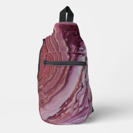 Bandolera Campo de Cranberry