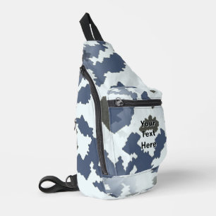 Bandolera Camuflaje de invierno fractal