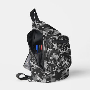 Bandolera Camuflaje de píxeles sigiloso
