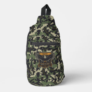 Bandolera Camuflaje personalizado de estilo militar