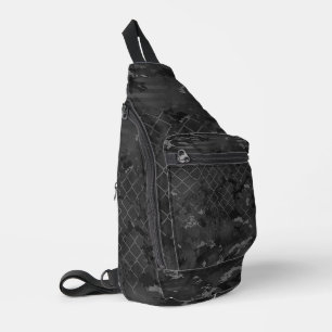 Bandolera Camuflaje Urbano Oscuro y Gris