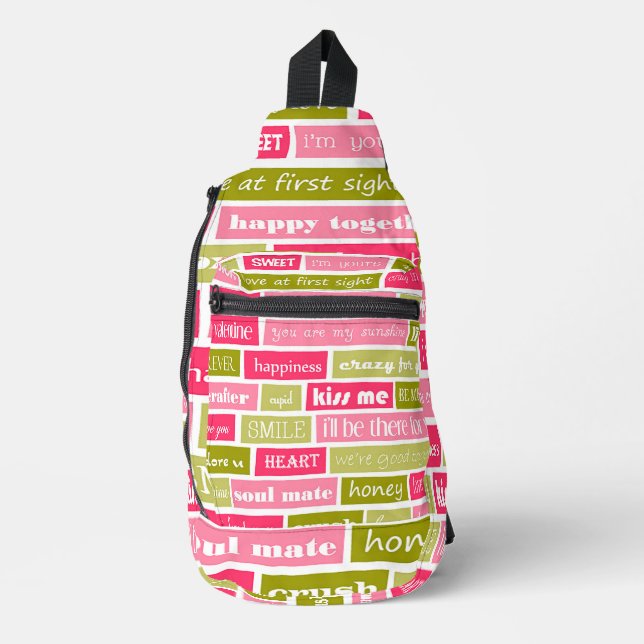 Bandolera Cartas de amor (Anverso)