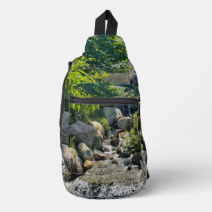 Bandolera Cascada de cascada forestal vegetación forestal