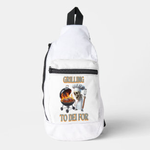 Bandolera Chef De Esqueleto Que Se Encuentra En Dei Para