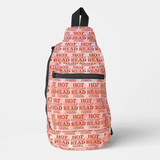 Bandolera Chicas Calientes Leen Libros (Anverso)