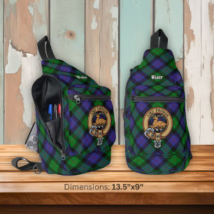 Bandolera Clan Blair Escudo por Tartán