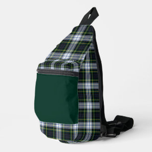 Bandolera Clan clásico de plaid Gordon Rustic Tartán