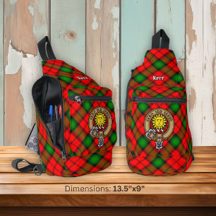 Bandolera Clan Kerr Escudo por Tartán