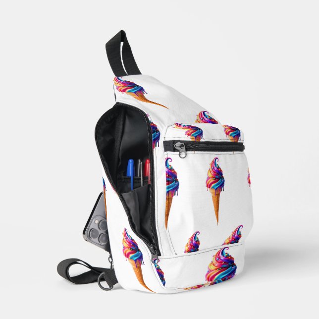 Bandolera Clásico de helado de SlipperyJoe (Abierto)