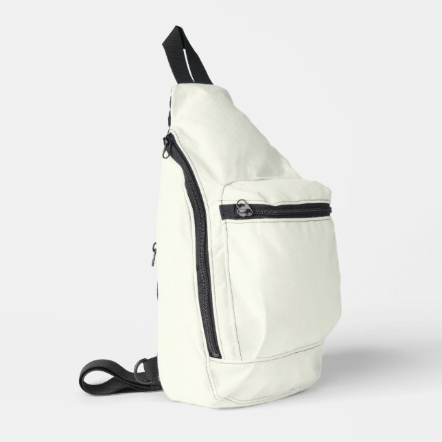 Bandolera Color sólido marfil (Esquina izquierda)