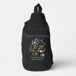 Bandolera Conductor de camiones Semi