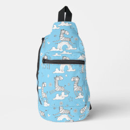 Bandolera Conjunto de líneas de animales de cebra