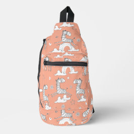 Bandolera Conjunto de líneas de animales de cebra