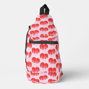 Bandolera Corazón de Fuego