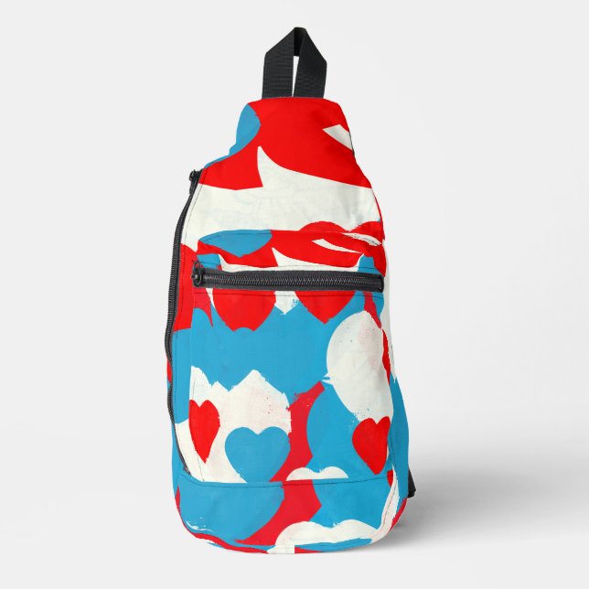 Bandolera Corazones de amor (Anverso)