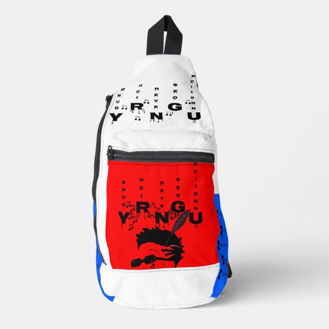 Bandolera Crossbody de sueño infantil de Guay (Anverso)