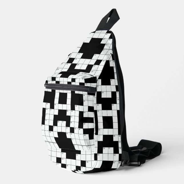 Bandolera Crossword Puzzle Design Sling Bag (Esquina derecha)
