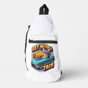 Bandolera Cruceros Taco Cat