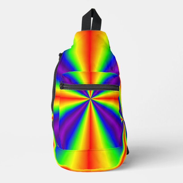 Bandolera Cruz del Arcoiris (Anverso)