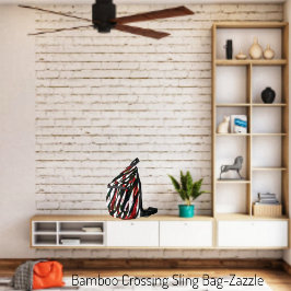 Bandolera Cruzado de bambú