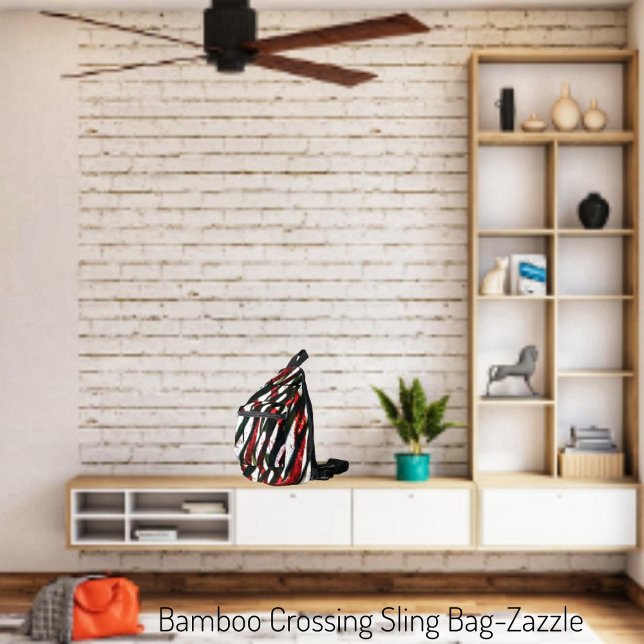 Bandolera Cruzado de bambú (Subido por el creador)