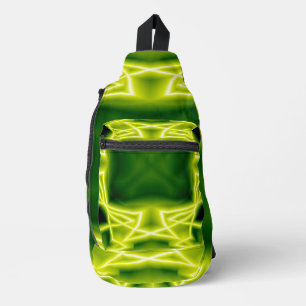 Bandolera Cuadrados verdes