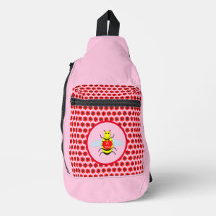 Bandolera Cute Día de San Valentín Bee