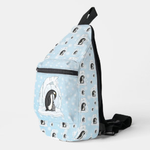 Bandolera Davin y Annie los pingüinos