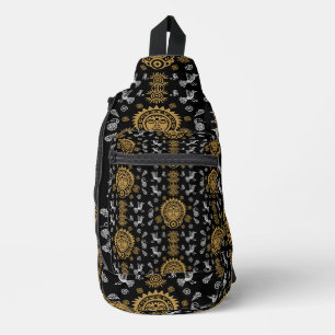 Bandolera Decoración artística azteca mexicana en casa