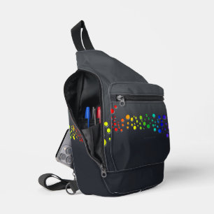 Bandolera degradado de la palabra de amor de SlipperyJoe