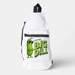 Bandolera Dill Pickles Lovers Gift - Divertidos diseños de P