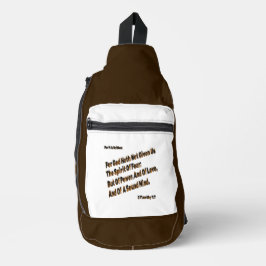 Bandolera Dios No Nos Ha Dado El Espíritu Del Miedo