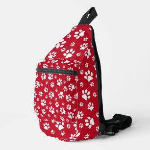 Bandolera Diseño de impresiones en blanco