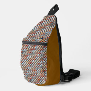 Bandolera Diseño de patrones digitales abstractos modernos 1