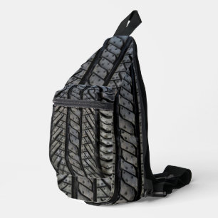 Bandolera Diseño de textura de hilo de neumático de caucho n
